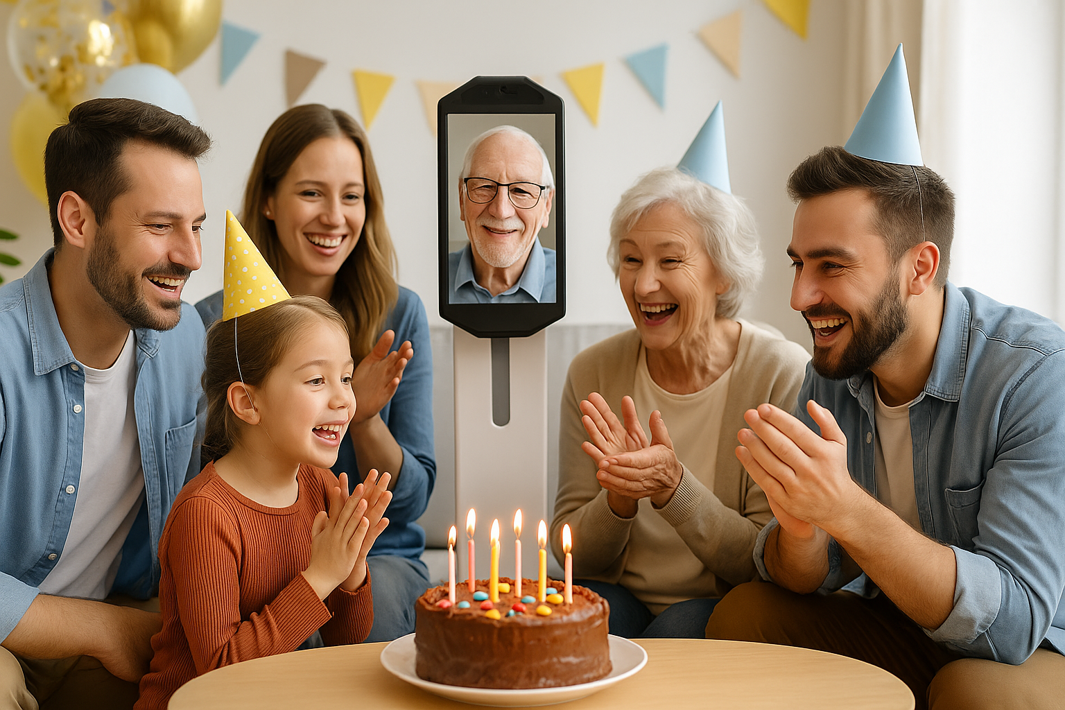 Attend a birthday party from anywhere