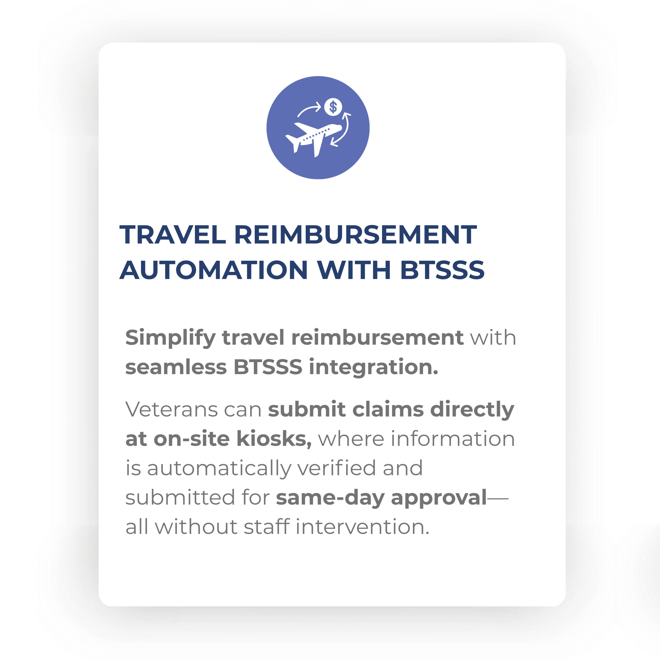 Travel Reimbursement Automation with BTSSS