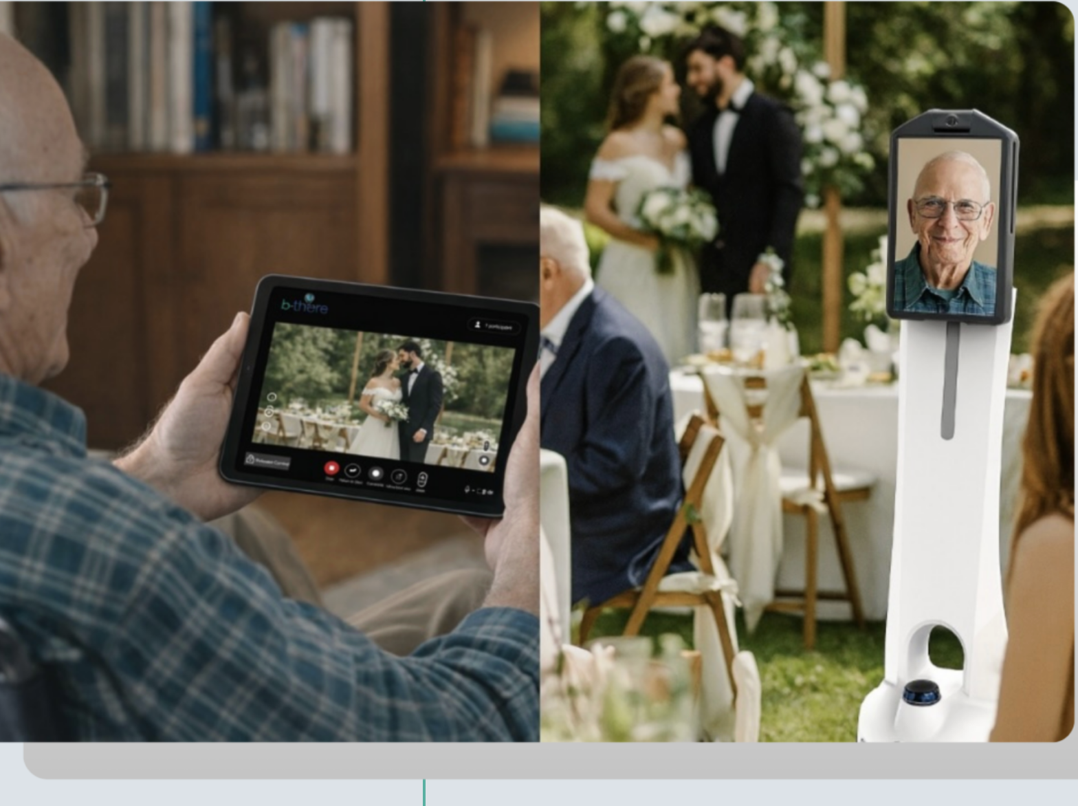 Connecting people one robot at a time