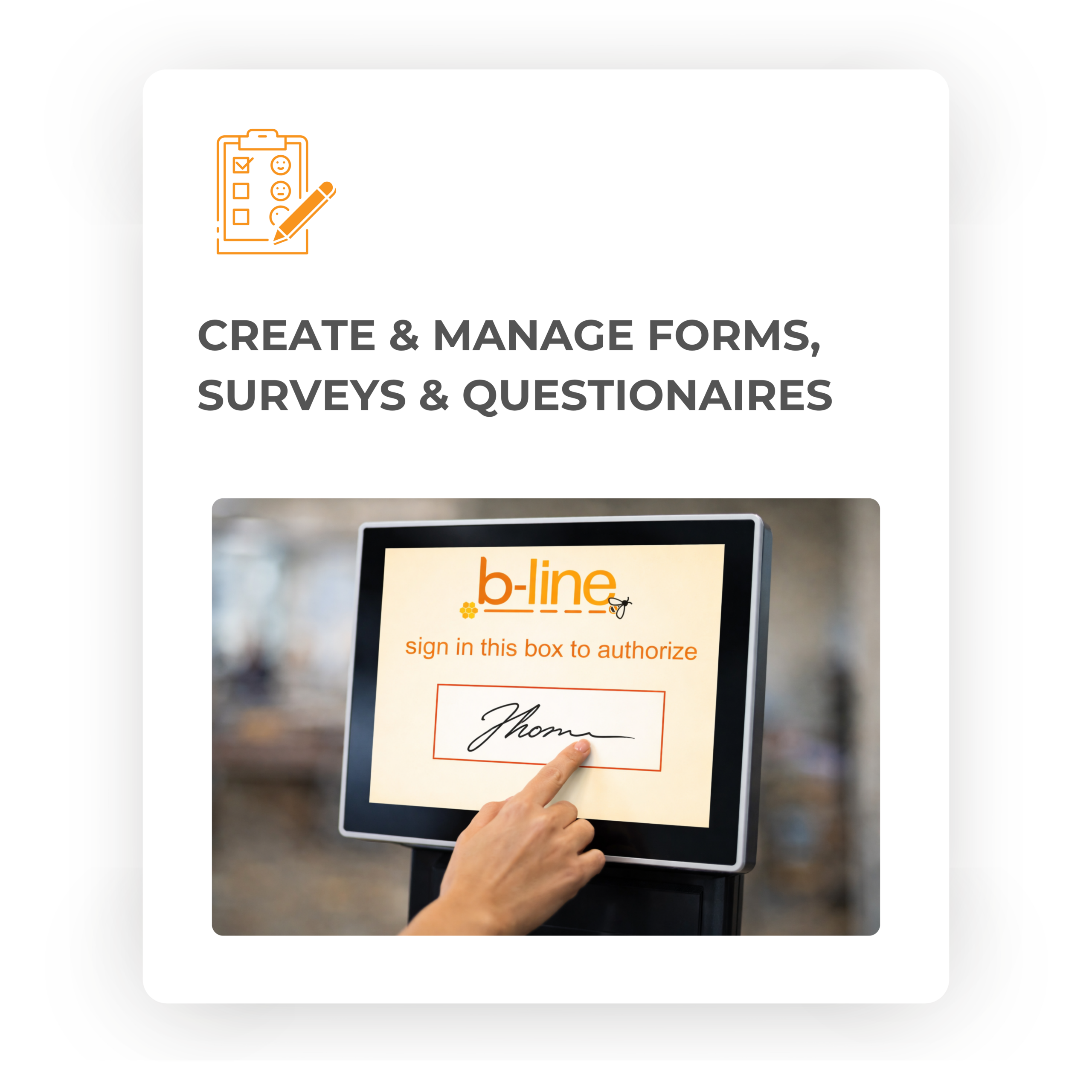 create & manage forms, surveys & questionaires