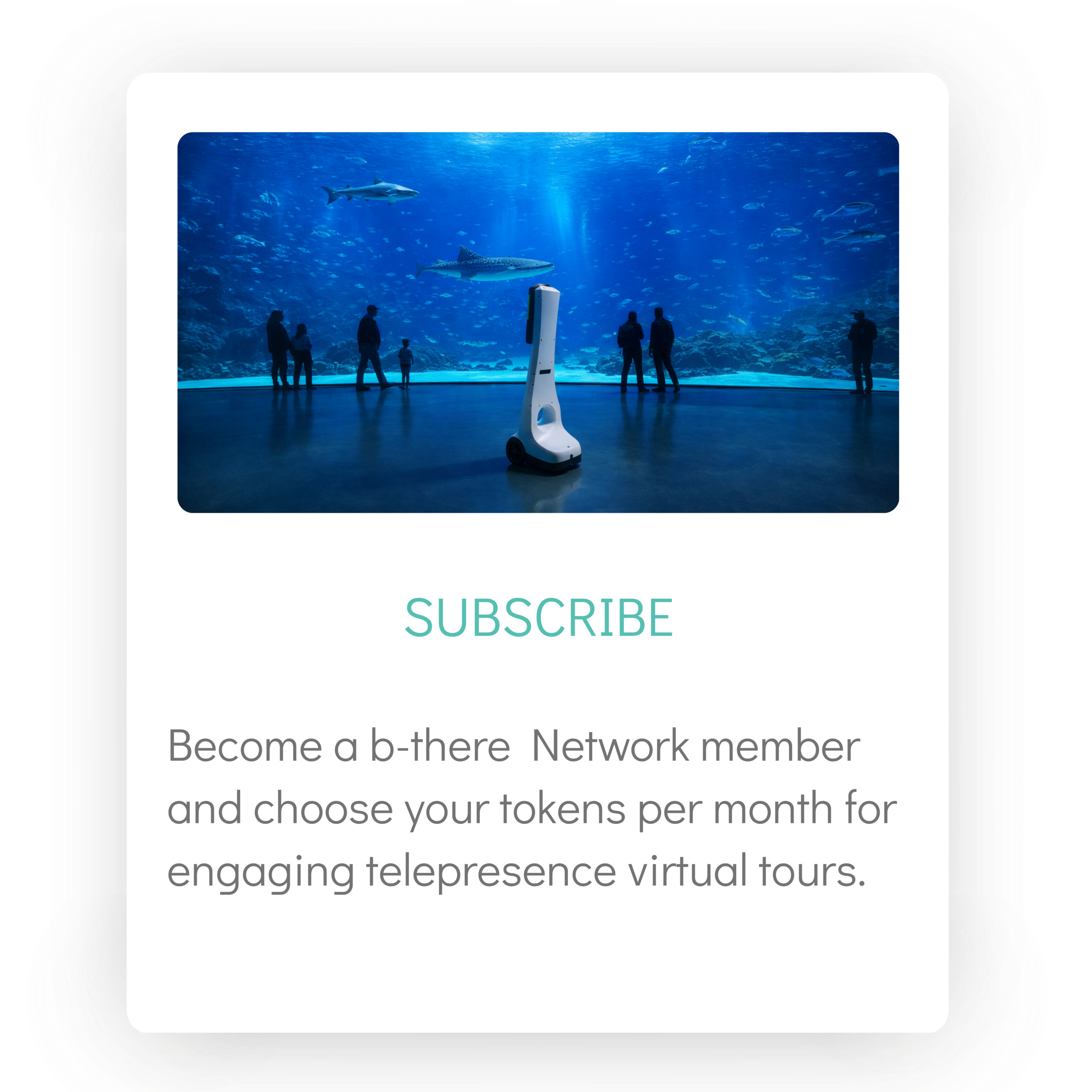 Subscribe to the b-there network
